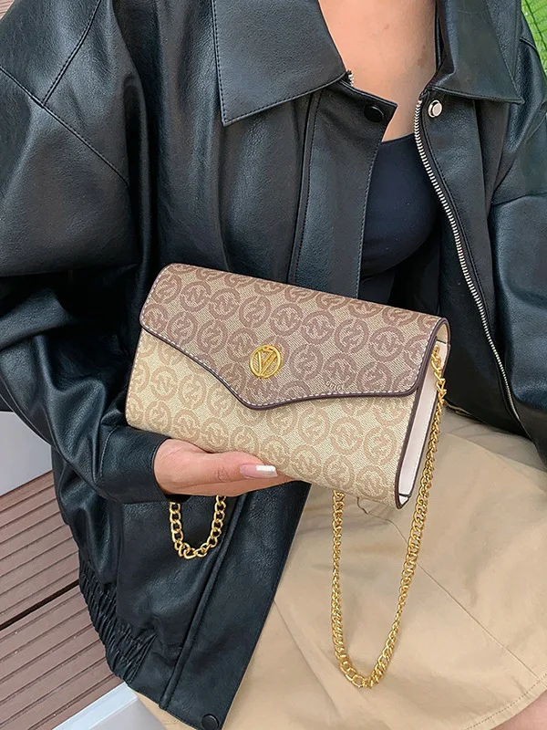 

LVSANTEL Высококачественная квадратная женская сумка, новая универсальная сумка через плечо на одно плечо с цепочкой под мышками