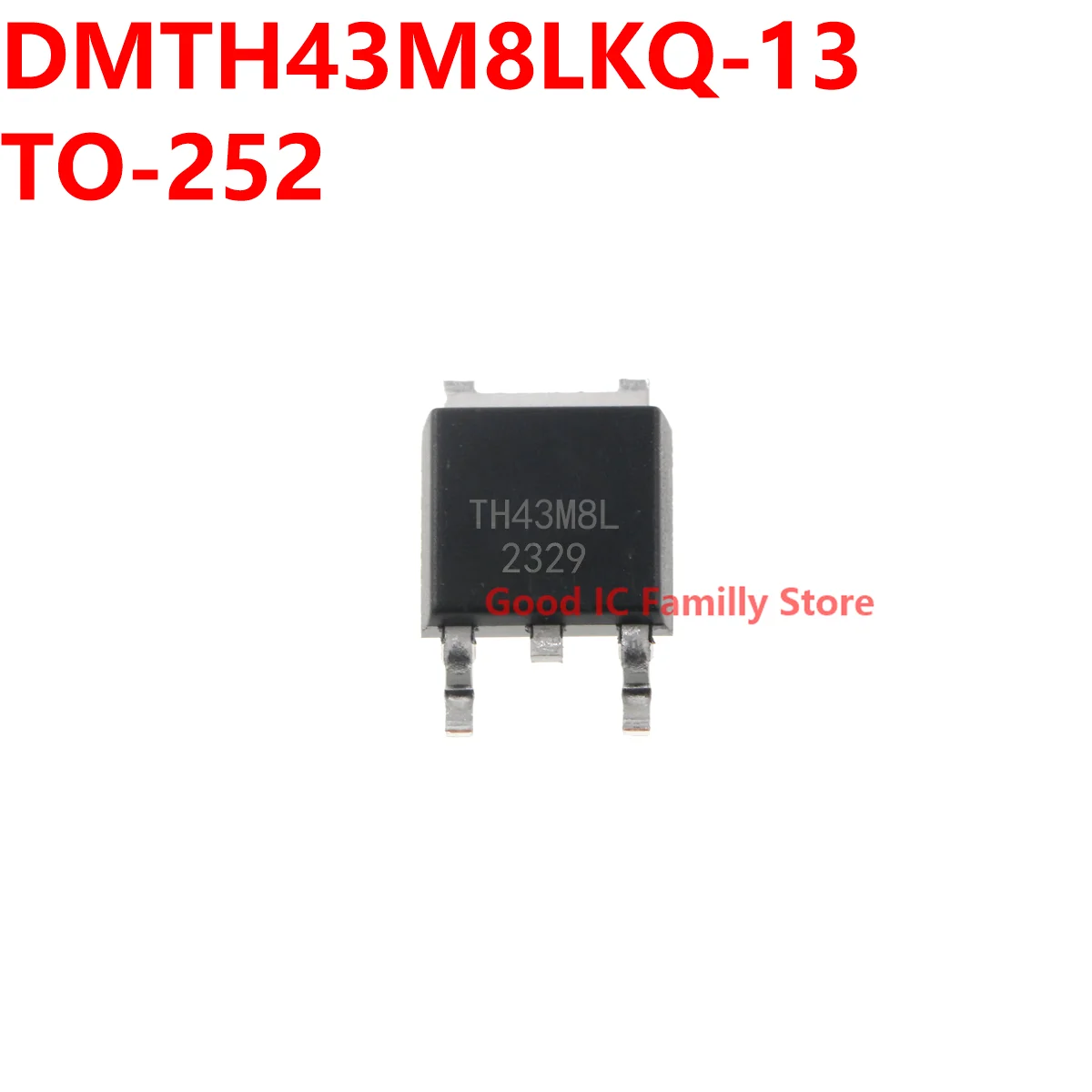 

10PCS DMTH43M8LK3Q-13 TO-252 TH43M8L