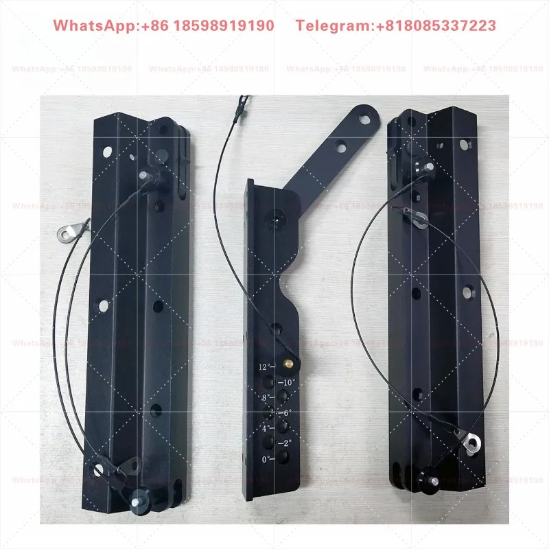 3-Point Link Line Array Speaker Bracket Kit Easy Install Hanging Rigging Parts for 8 10 12 Inch Pro Audio Speakers