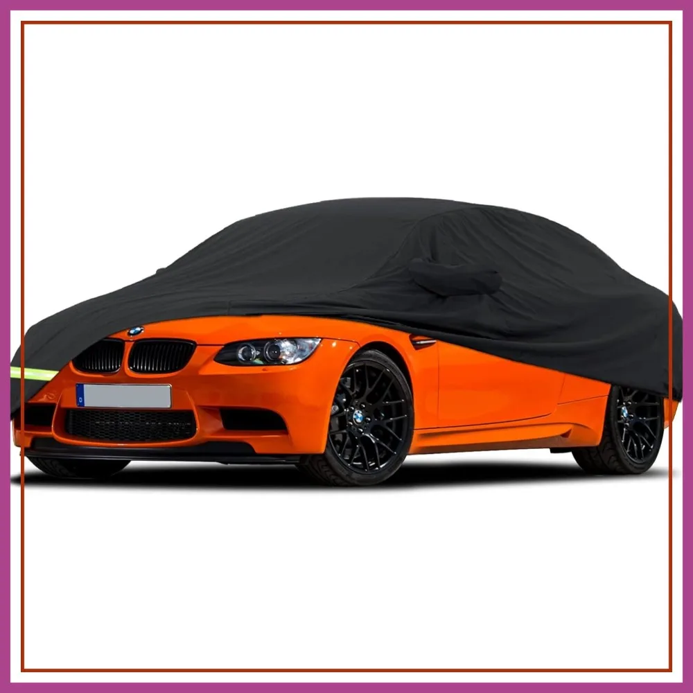 

Waterproof Car Cover for BMW 3 Series 2007-2026 190T Custom Fit Windproof Double Zipper