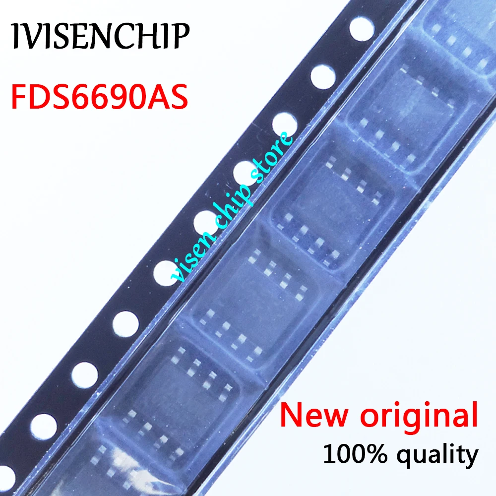 10pieces FDS6690AS  6690AS MOSFET SOP-8 chipset