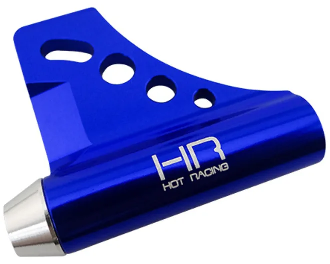 Hot Racing DCB38P06 Blue Aluminum Dual 5mm Bearing Drive Strut for Traxxas DCB M41 Catamaran (Stock Replacement)