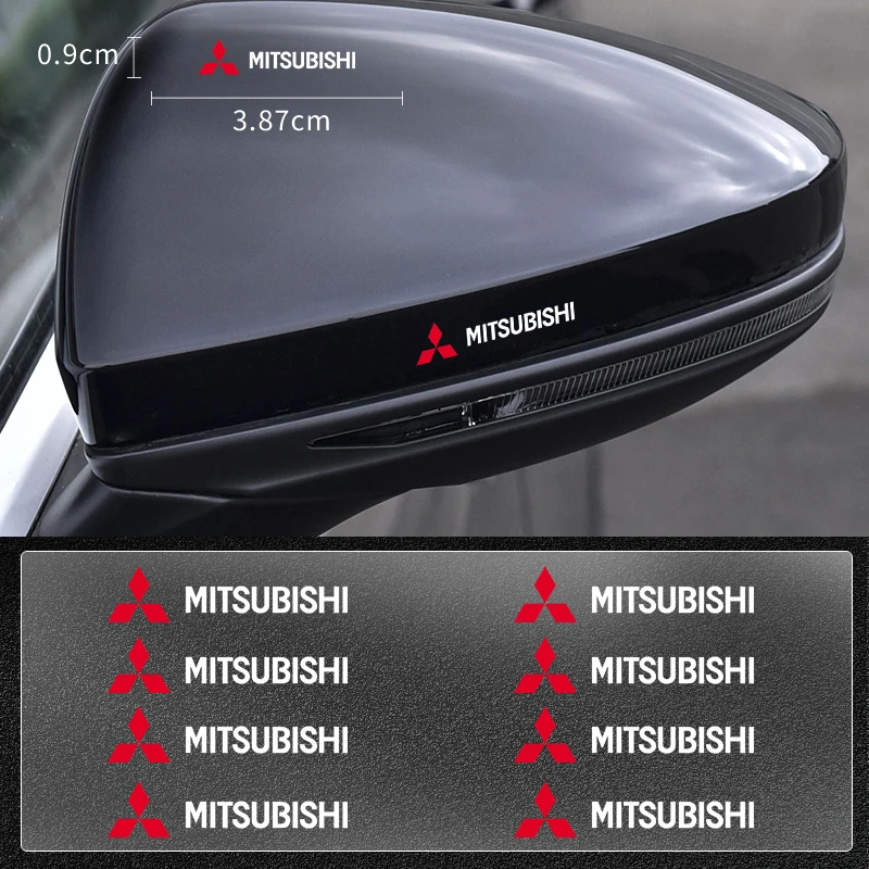 

Car Interior Sticker Central control Decal Emblem Badge Car Styling FitFor Mitsubishi Outlander Xpander Colt ASX Delica RALLIART