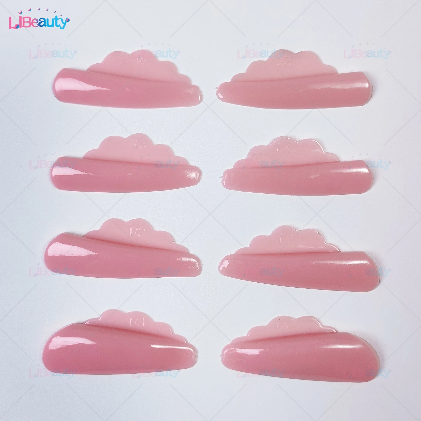 Libeauty Wholesale Free Glue Silicone Eyelash Perm Rod Sticky Lash Lift Pads 3D Eyelash Curler Makeup Accessories Makeup Tools