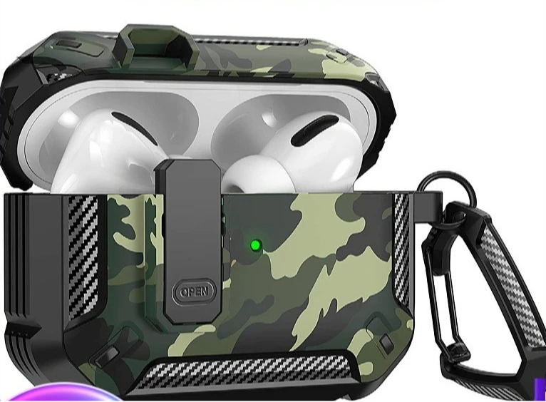 

Camouflage color Cover for AirPods1 / 2/ 3/ 4 Case for AirPods Pro2 /Pro Case Shockproof Case Fundas