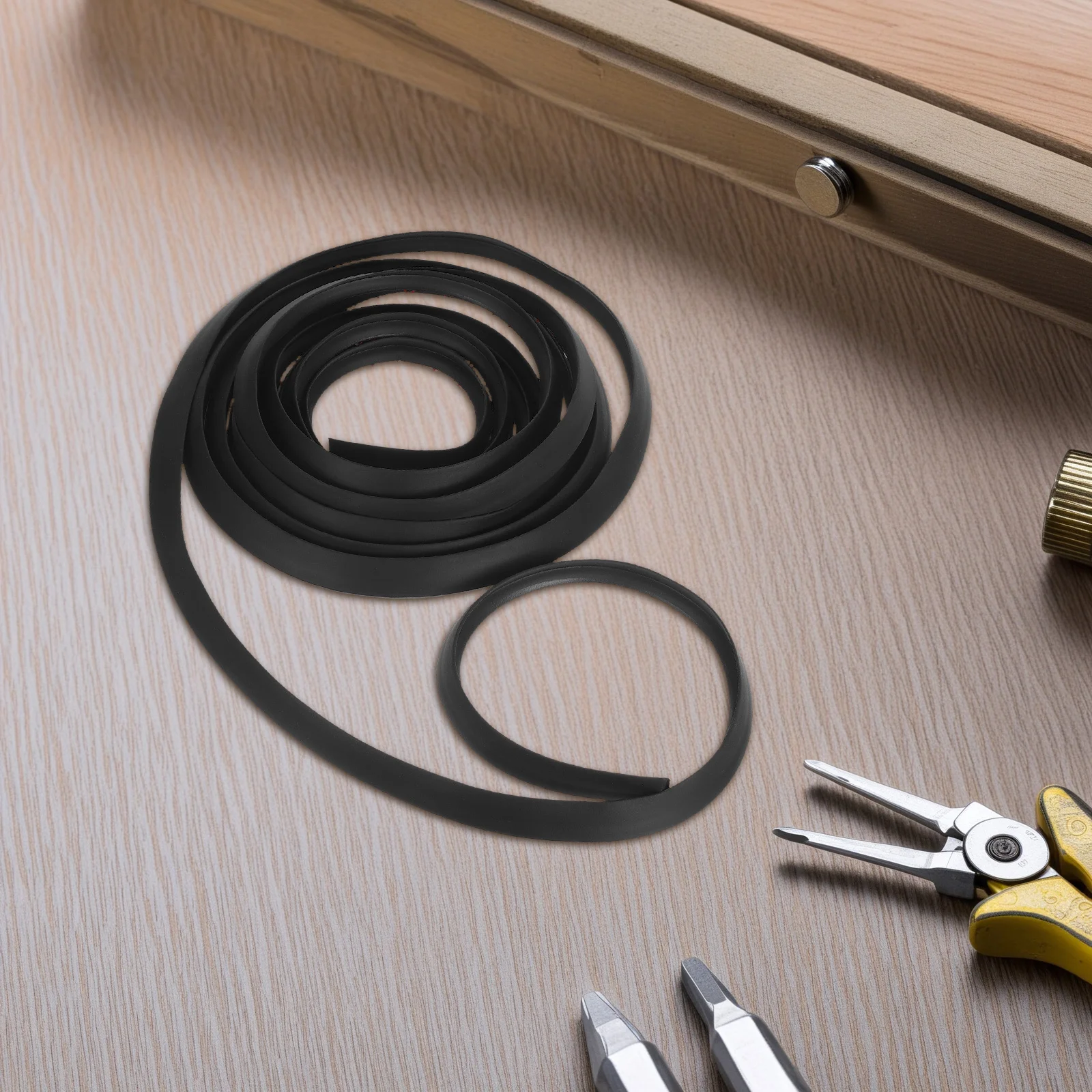 

1 Roll Universal Car Wire Hider Adhesive Backing Cable Organizer For Roof Rack Light Bar Windshield Automotive Wiring Sleeve