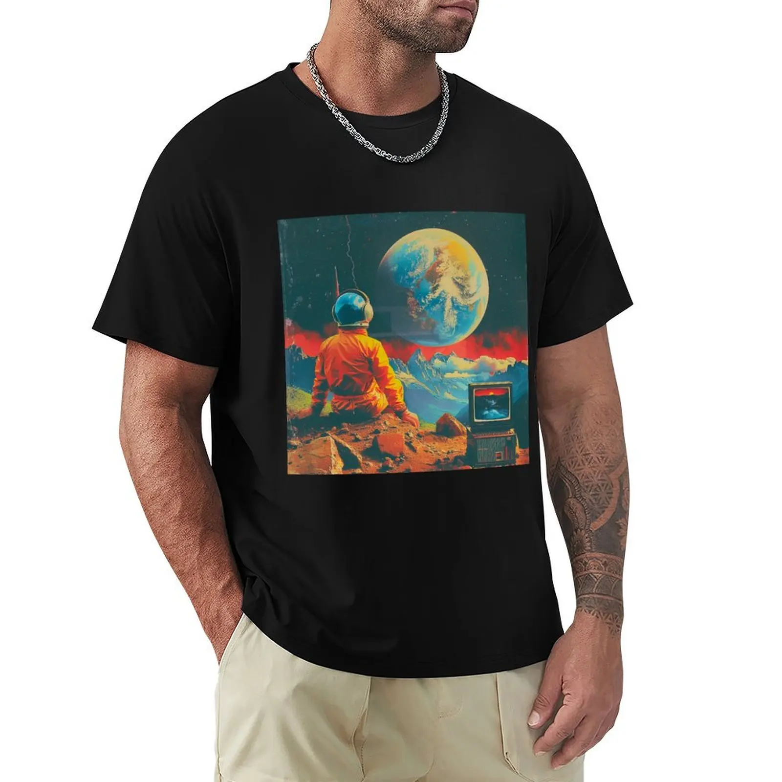 Tuning in T-Shirt Sporty Casual Quick Dry T-Shirt