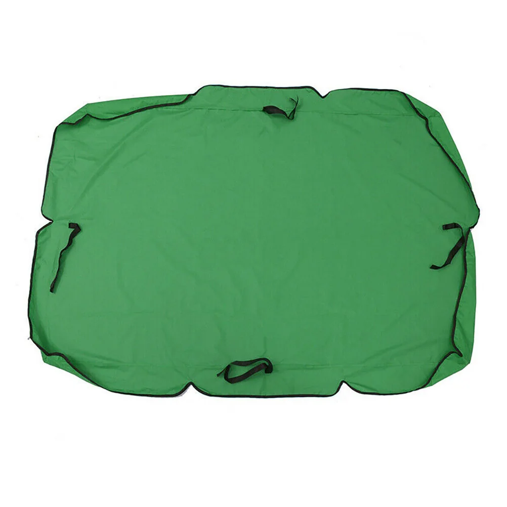 

Garden Swing Cover Waterproof Durable Outdoor Chair Protector Uv Resistant Scalloped Edge Self Adhesive Strap Green 1000D