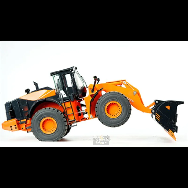 1/14 JDM 198 RC Hydraulic Wheeled Loader For ZW370 Vehicle  DIY Upgrade Model Effect Warning Light For KABOLITE Tamiya