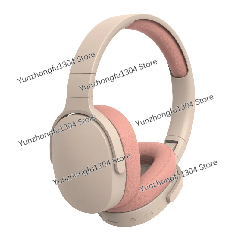 

P2961 Headphones Wireless Bluetooth Music Earphones Stereo All Inclusive Earmuffs Macaron Color Series