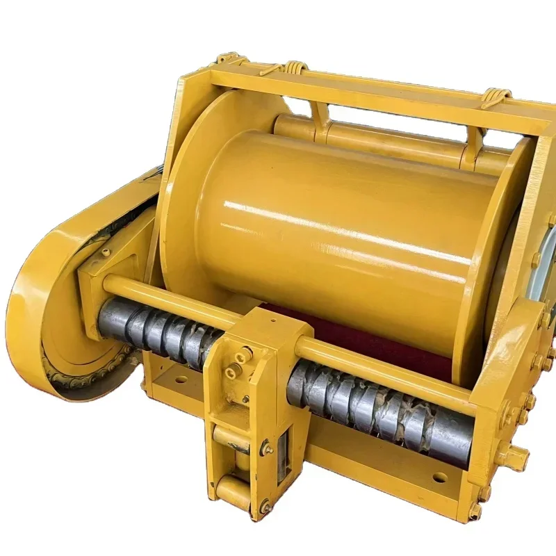 High Speed 15000lb 13000lb  3 ton small fishing boat Free Fall Hydraulic clutch Winch For Lift Goods Wire Rope Winches