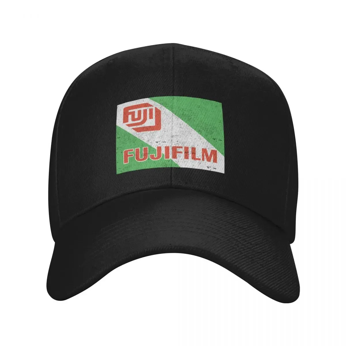 

FujiFilm Fuji Film Distressed Vintage Retro Logo Baseball Cap hard hat Sports Cap Hats Man Women's