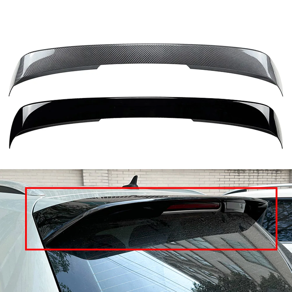 Car Rear Roof Spoiler Wing Tailgate Upper Splitter For VW Tiguan MK2 Standard Change Rline 2017 2018 2019 2020 2021 2022 2023