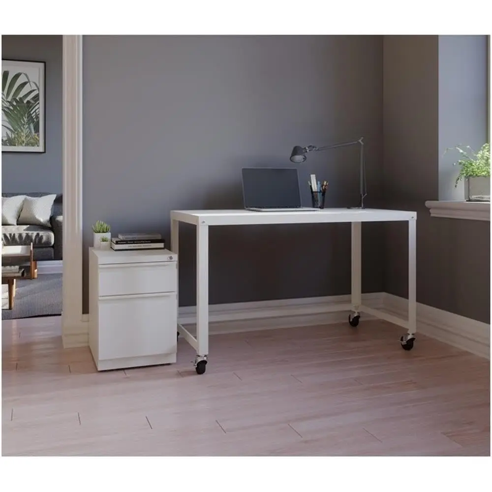 #2 Drawer Mobile File Cabinet Rolling Storage Organizer for Office Home Letter Legal Size, Customized
