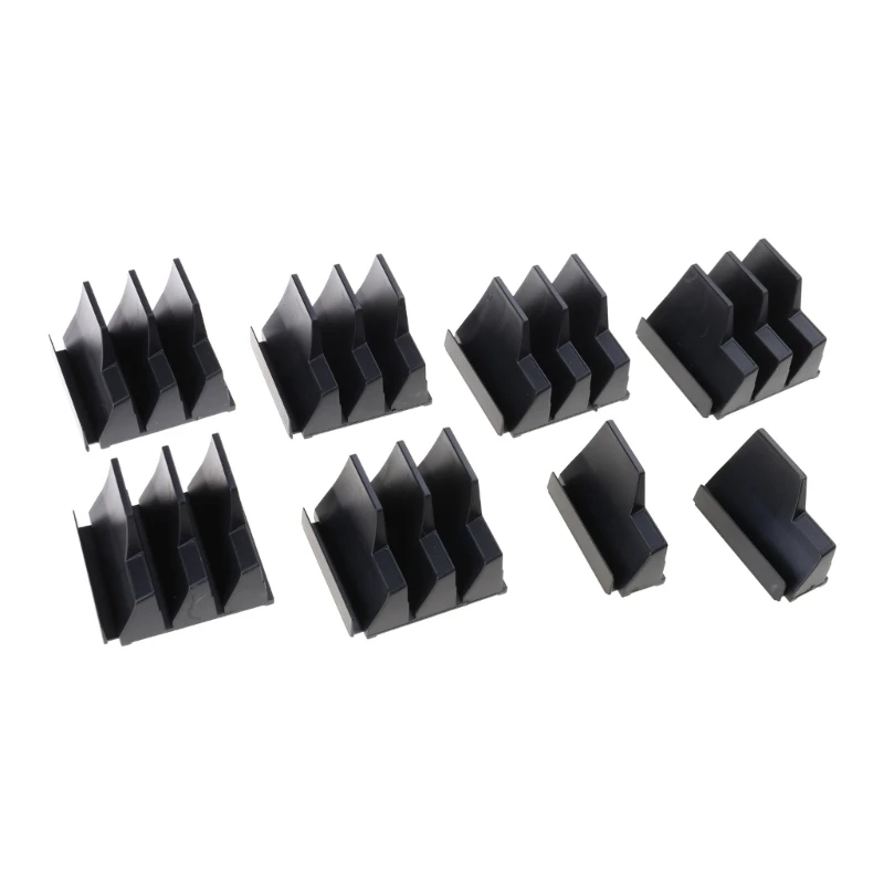 20Pcs Plastic Wrench Tray Sockets Storage Tools Rack Sorter Standard B03D