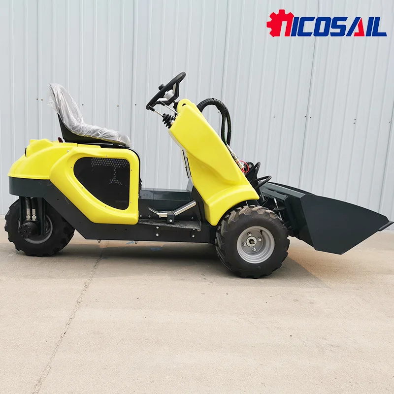 

Factory Direct Sale 3 Wheel Drive Skid Steer Loader Skip Loader Wheel Track Small Skid Loader for Sale