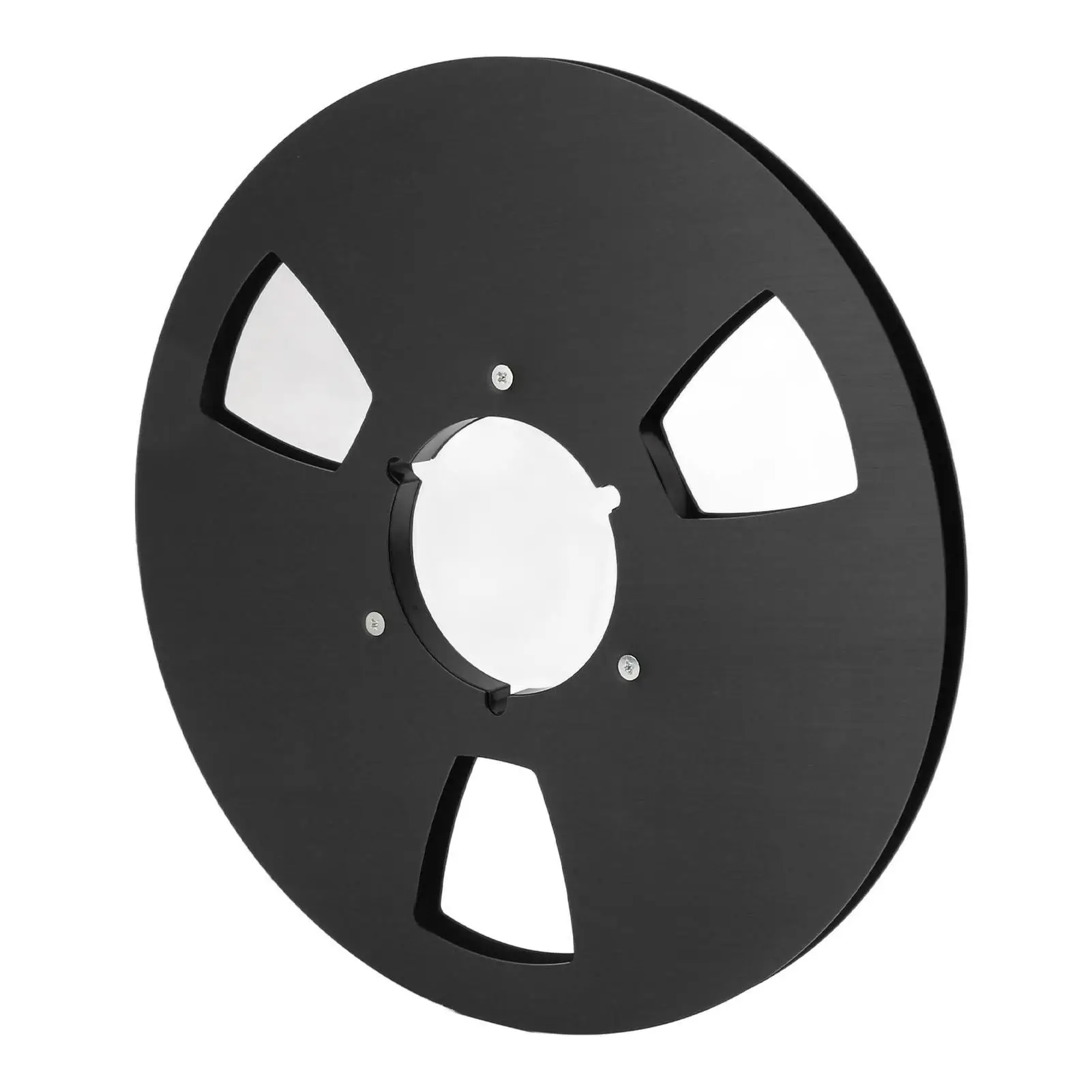 for 1 .5 Inch Empty Tape Reel - Compact Aluminum Alloy with 3 Holes for 1 /4 Inch Open Reel Tapes