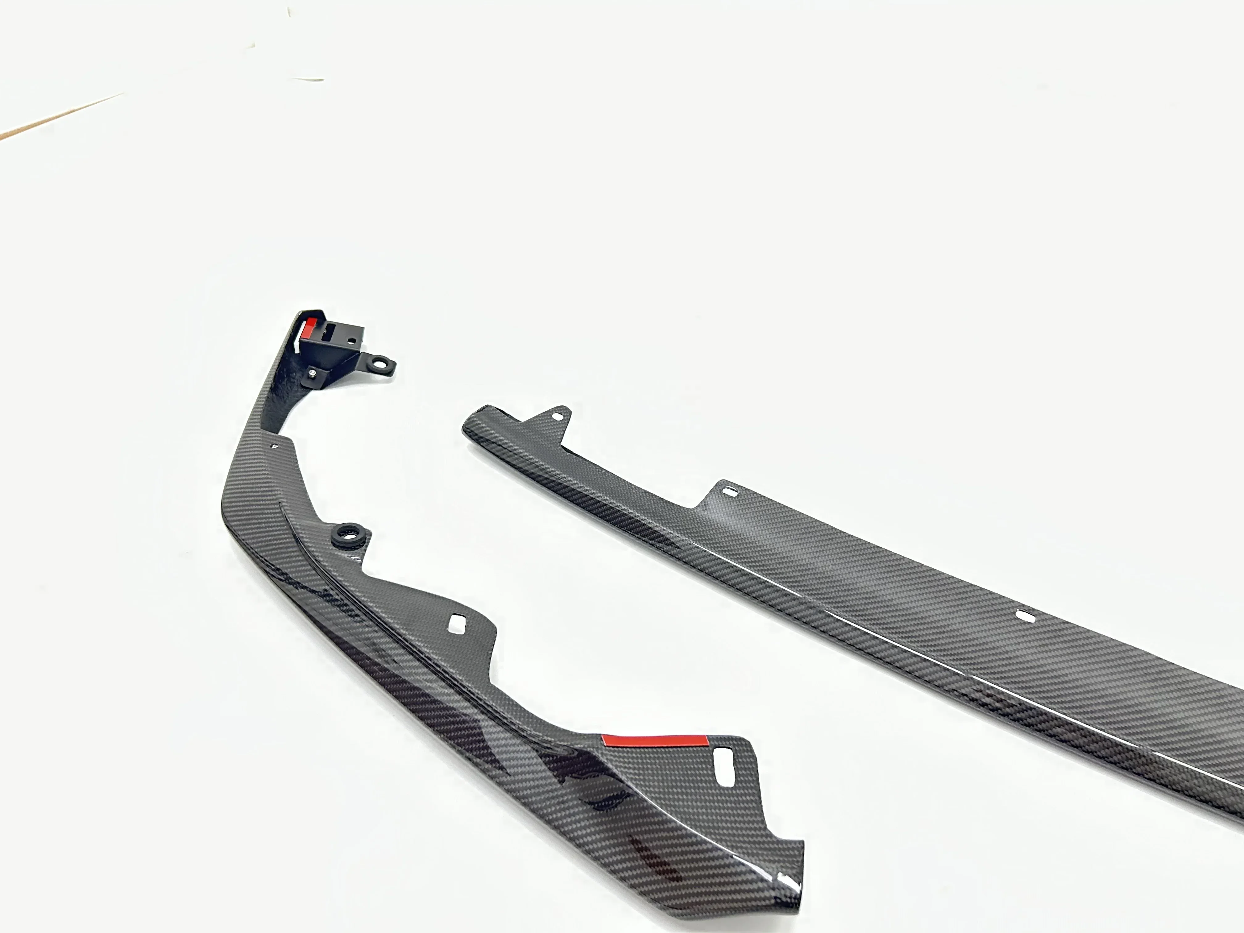 3-PC WRX S4 Sti-P style Carbon Fiber Front Bumper Spoiler Splitter For 2022 Subaru JDM parts