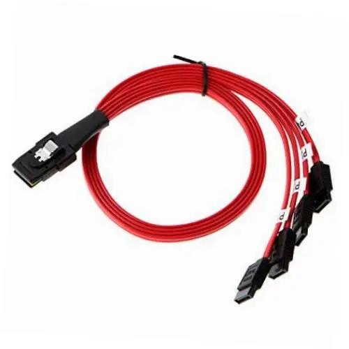 For reverse cable Mini SAS cable main board 4 SATA to SFF-8087 backplane reverse data cable