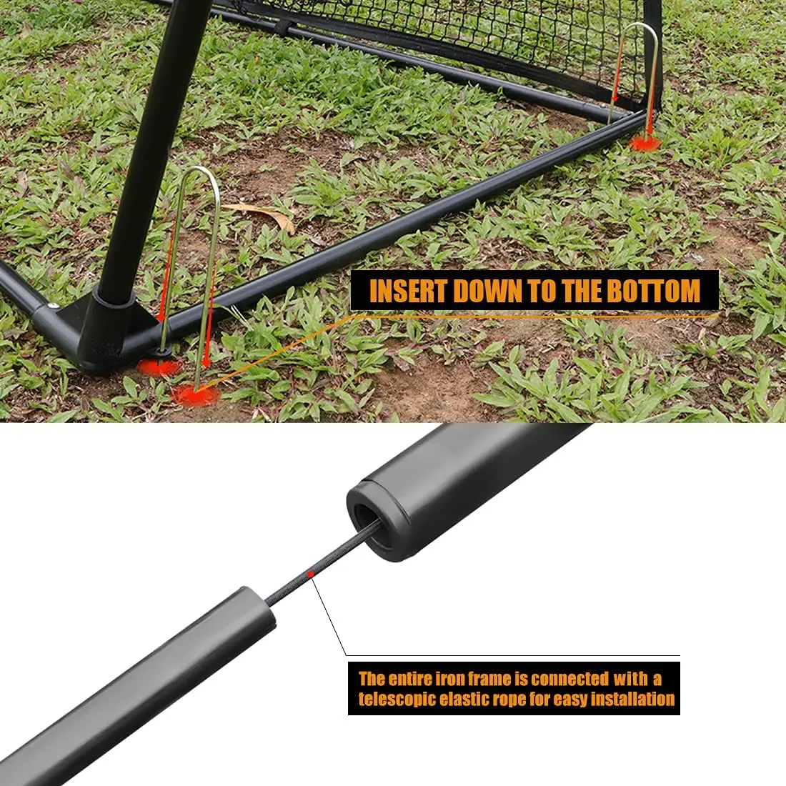 سعر المصنع مخصص المتاحة شبكة هدف كرة القدم، شبكة أهداف كرة القدم، شبكة كرة القدم للبيع #5