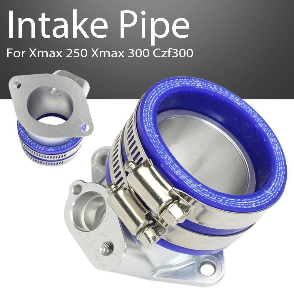 

High Performance CNC Intake Pipe for Yama Ha Xmax 250 300 Aluminum Alloy Motorcycle Upgrade