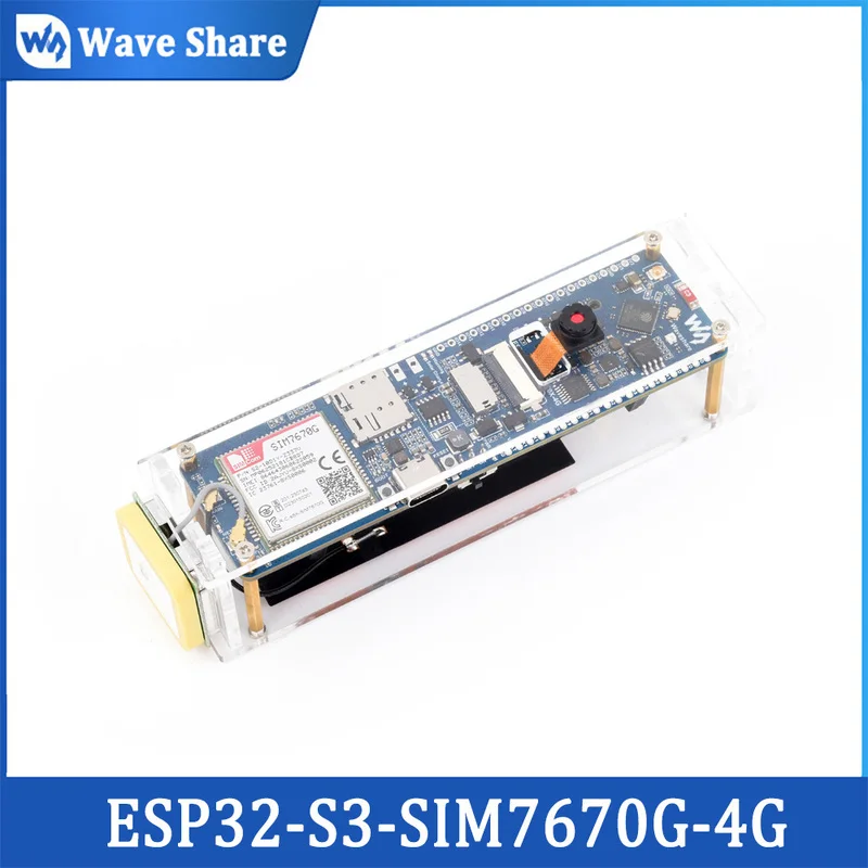 Waveshare ESP32-S3 SIM7670G 4G Development Board, LTE Cat-1/WiFi/Bluetooth/GNSS Positioning,Suitable for 4G Portable WiFi Global