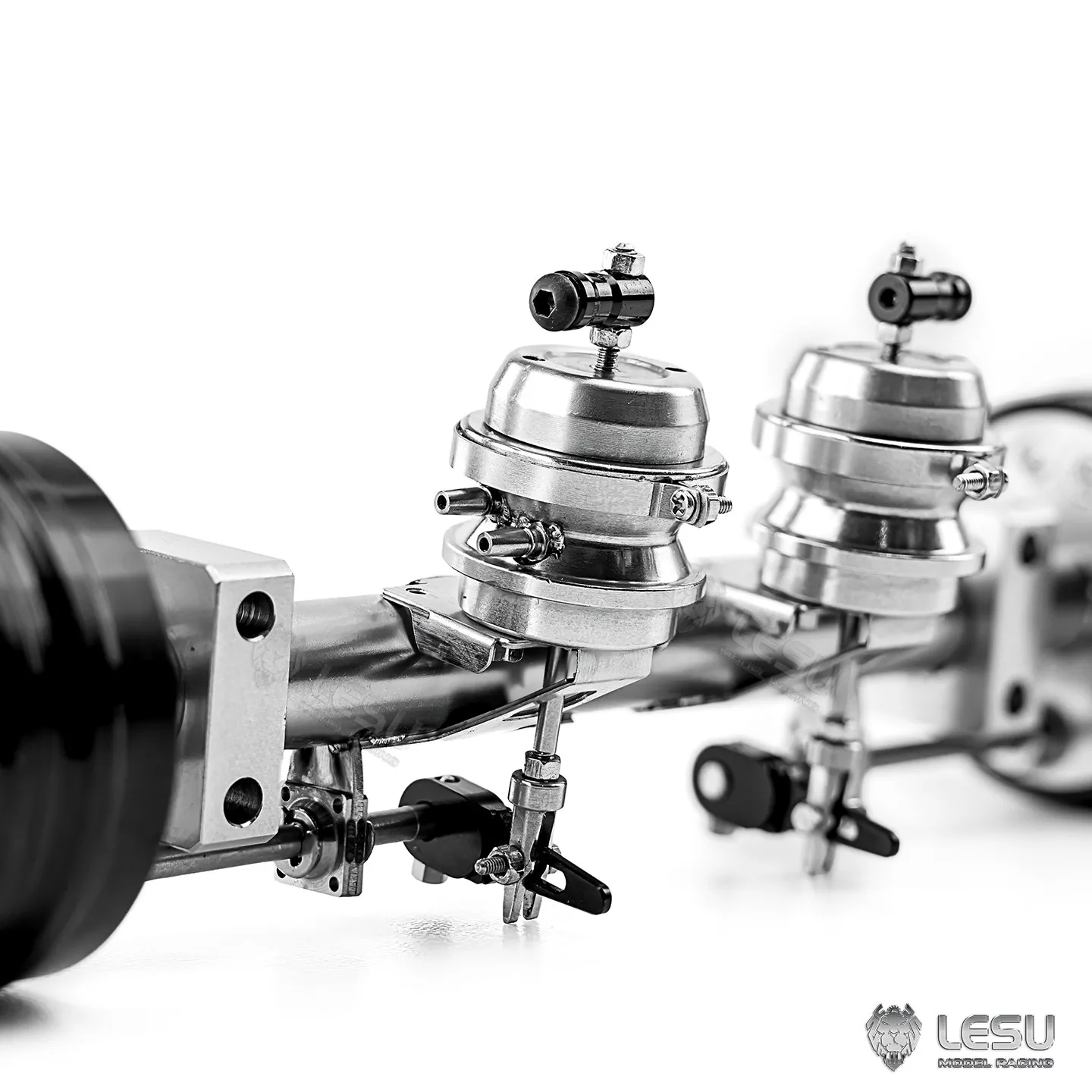 LESU 1/14 RC model non-powered dual-wheel brake axle Q-9072-A supports personal DIY modified trucks Truck DIY Accessory Toy