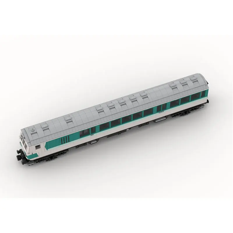 

MOC Train Series DB Regio Control Car "BDnrzf 463" (8w) Building Block Assembly Puzzle Education Boys' Toys Particle DIY Gifts