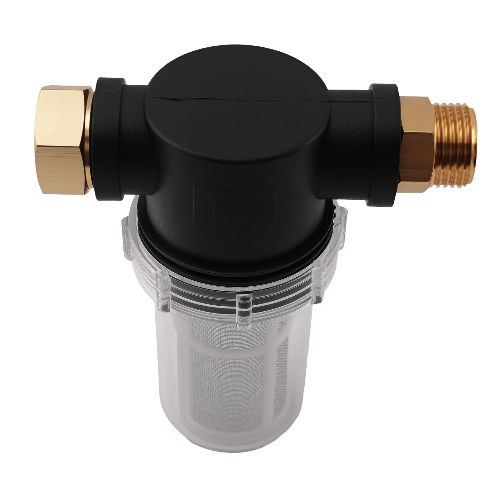 Inline Water Filter Water Pump Strainer for Pressure Washer w/ 100 Mesh Scree