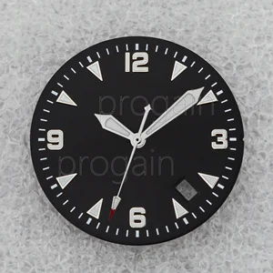 32mm Watch Dial Hands NH35 Dial Hands Luminous Hands for Mod Fifty Fathoms Watch Case Fit NH35 Movement Replac