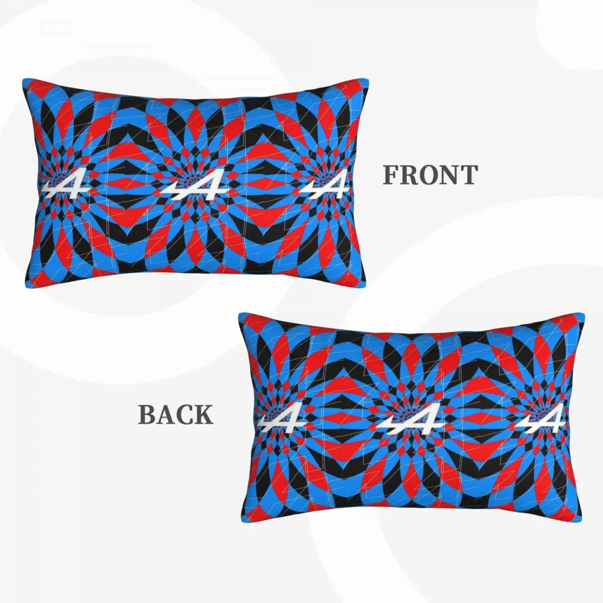 رائع جبال الألب F1 فريق تصميم مستطيل المخدة غطاء الوسادة ديكور غرفة نوم السرير المنزل الراحة رمي وسادة