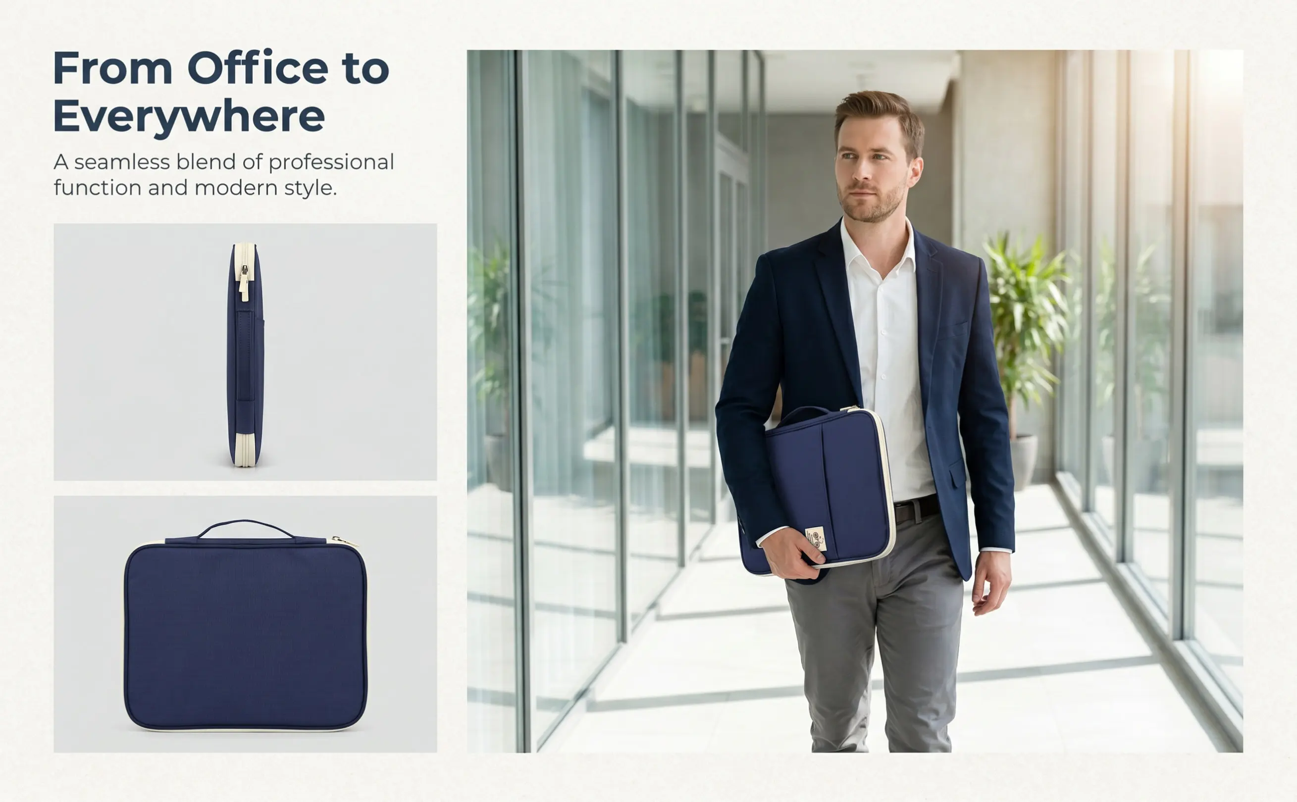 borsa-portadocumenti-a4-multifunzionale-blu-navy-organizer-portatile-per-viaggi-d'affari-valigetta-con-cerniera-custodia-per-archiviazione