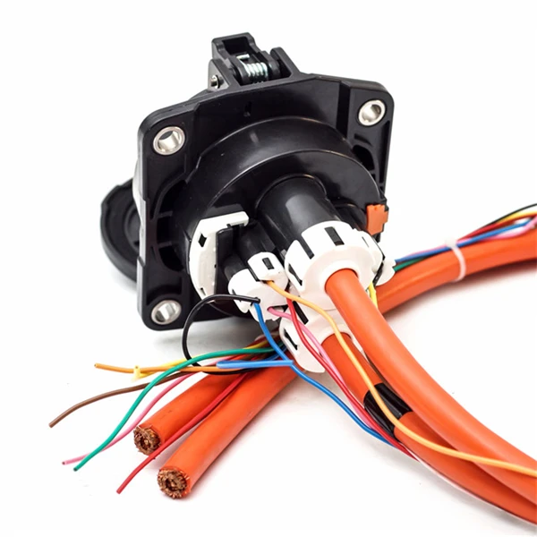 ElectricVehicle Inlet DC CHADEMO EV Charging Socket for Nissan Leaf