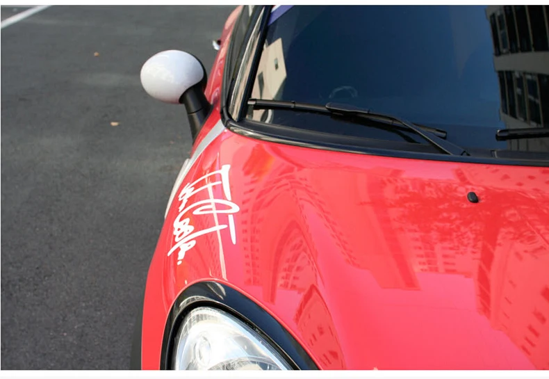 For Mini Sticker JCW Stickers Mini Cooper Accessories F56 R55 R56 R60 R61 F54 F55 F56 F60 Mini Cooper Sticker Countryman