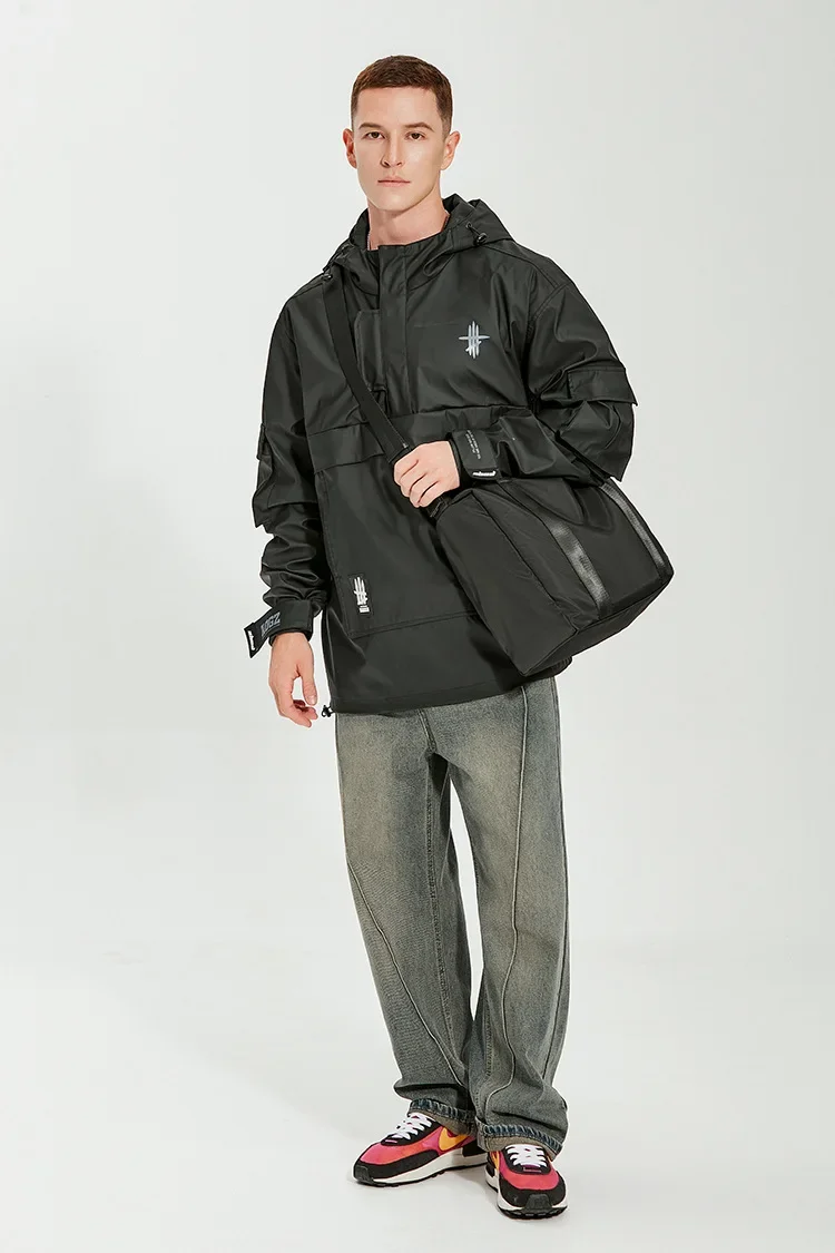 Bolso de pecho impermeable para hombre, bolso de hombro para viaje, elegante