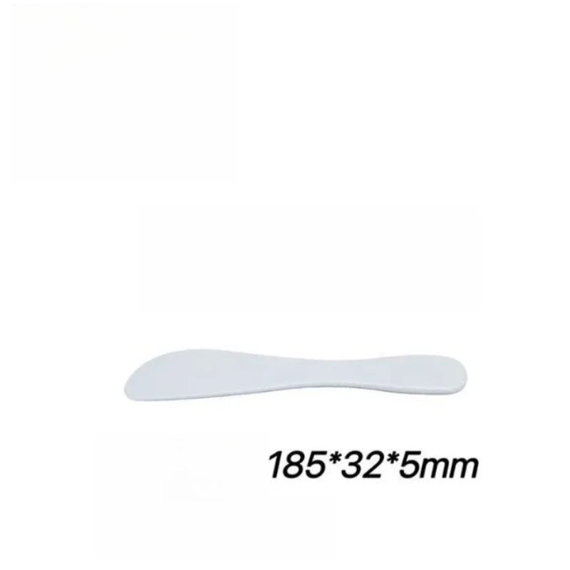 60Pcs Dental Plaster Spatula Dentistry Alginate Mixing Knife Cement Powder Mold Material Plastic Handle Spatula Dentist Tools
