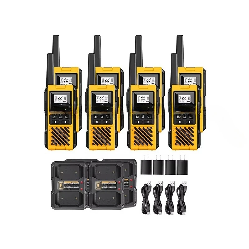 

Профессиональная водонепроницаемая перезаряжаемая рация большой мощности мощностью 2 Вт — ваш идеальный двусторонний радиоприемник для приключений на открытом воздухе