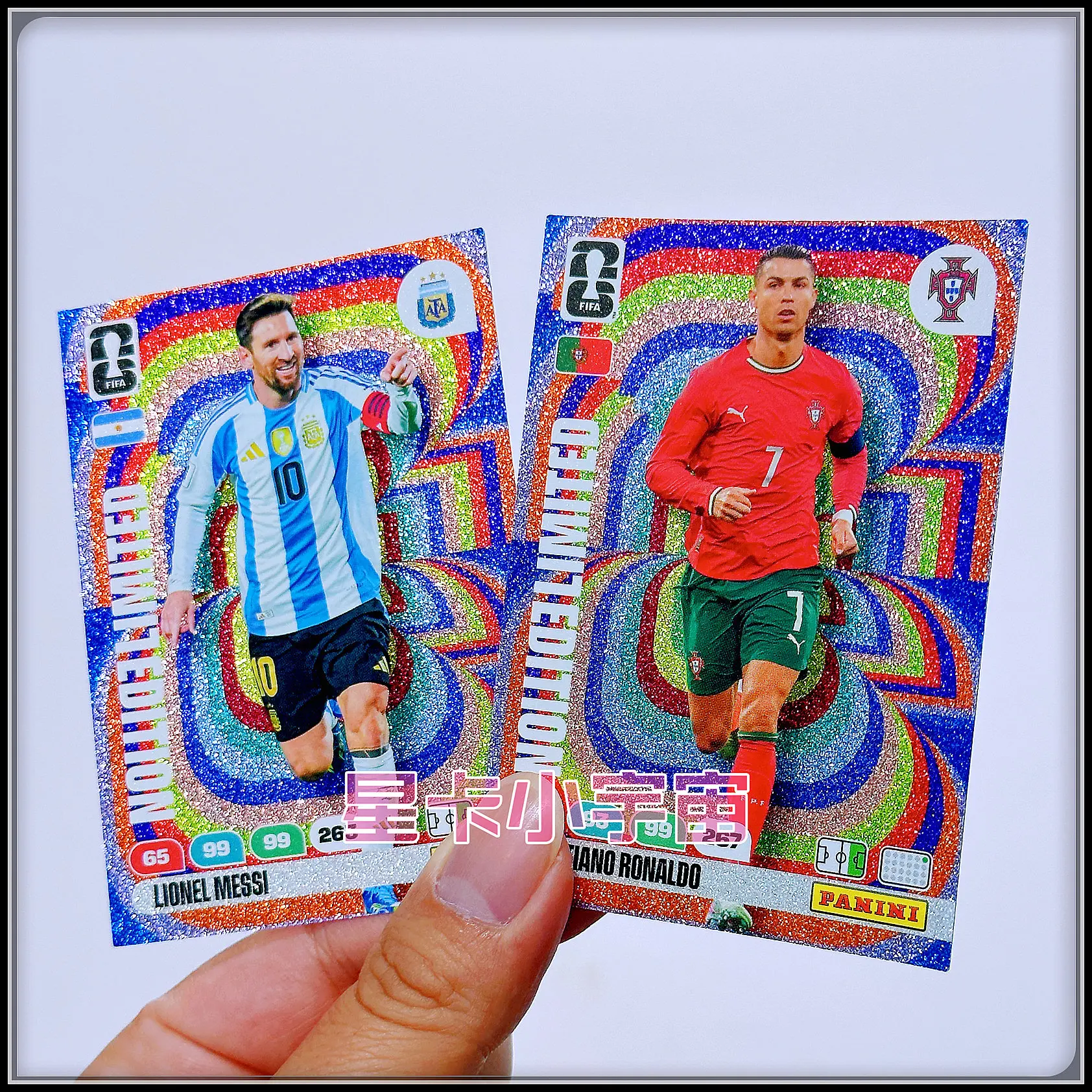 Genuine Panini 2026 FIFA World Cup LE Limited Edition Football Star Cards Messi Ronaldo Lamine Yamal Rare Collectible Cards
