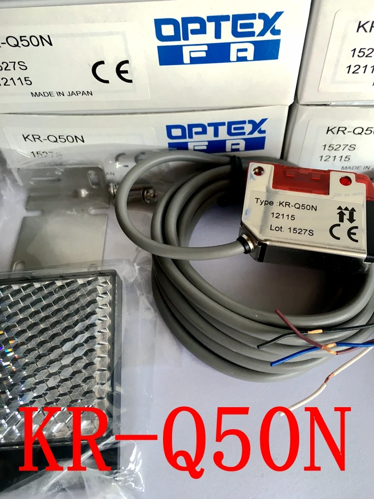 2025 Japan Imported New Original Genuine Opal OPTEX Photoelectric Switch KR-Q50N With Lens V-42