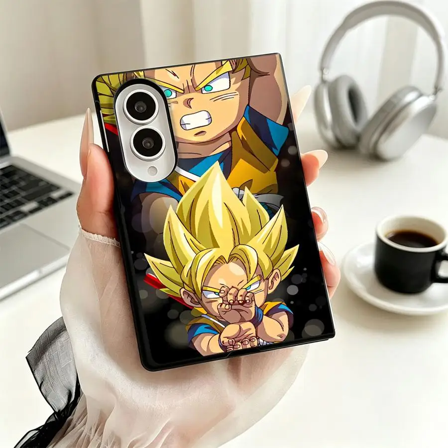 Case for Samsung Galaxy ZFold8 Z Fold 8 Z Fold8 Wide ZFold Wide Luxury Phone Cover Dragons Balls Meditate