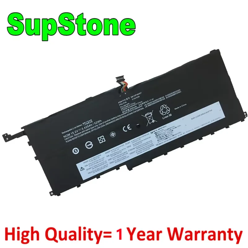SupStone 00HW028 Laptop Battery For Lenovo ThinkPad X1 Carbon 4TH Gen,YOGA-20FR,20JF,20FB0045US,01AV457 01AV409 01AV410 01AV458