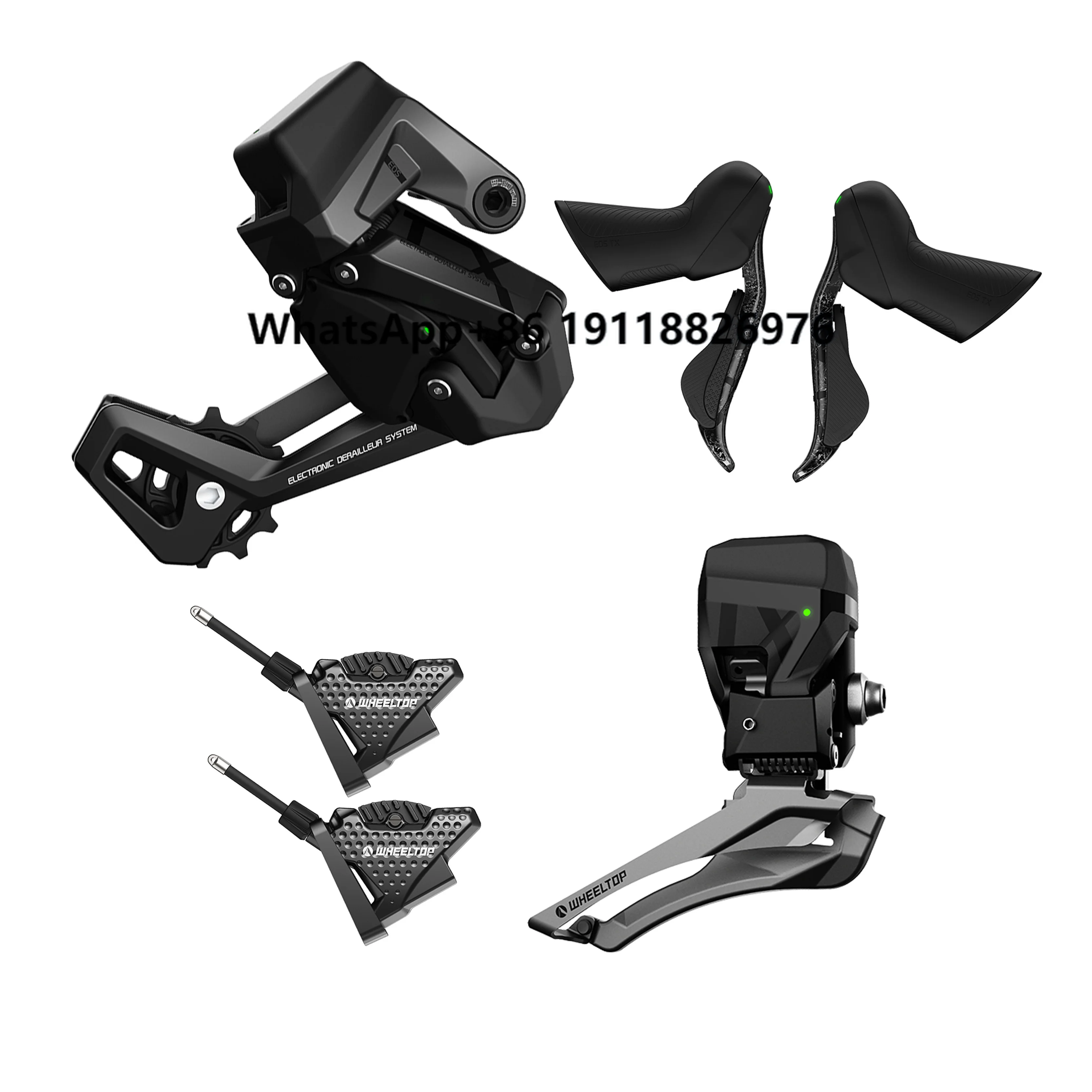 

Wheeltop EDS TX Bike Electronic Wireless Shifter Groupset Road Bike Shifting