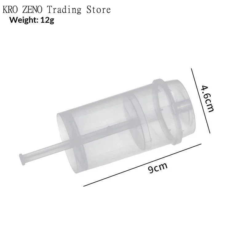 10pcs Pushable Cake Holders Diy Push Cake Mold Cylinder Shaped Cake Pusher Push Pops Plastic Containers With Lids For Kitchen view 5