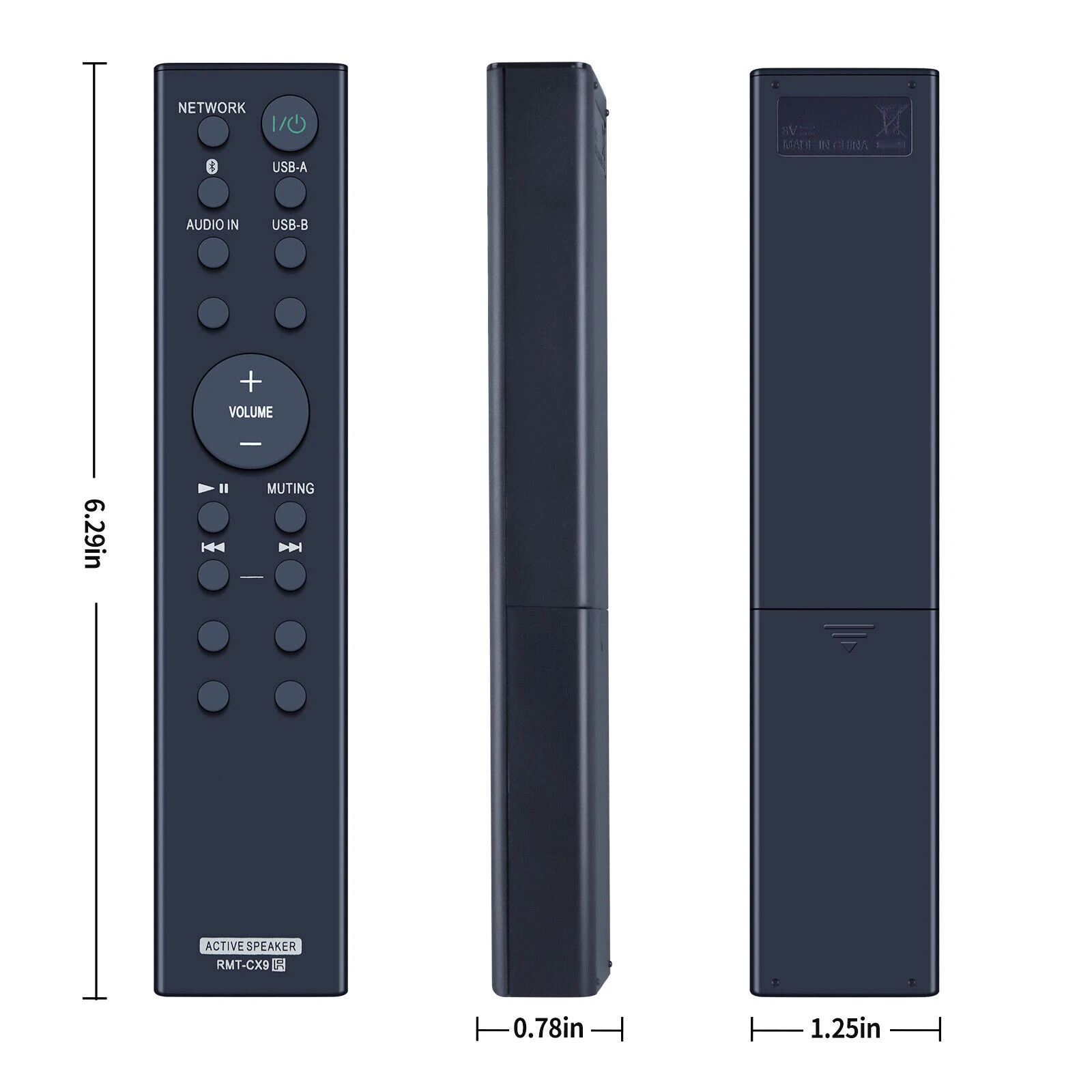 

New RMT-CX9 Remote Control Replaced For Sony RMTCX9 SRSX88 SRSX9 SRSX99 Soundbar Speakers System
