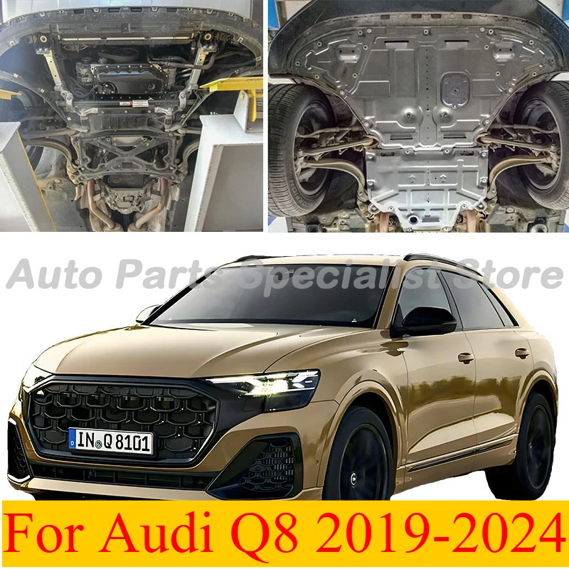 

Higher Quality Black Under Engine Guard Mudguard Board Splash Shield Mud Fender Plate Panel For Audi Q8 2019-2024