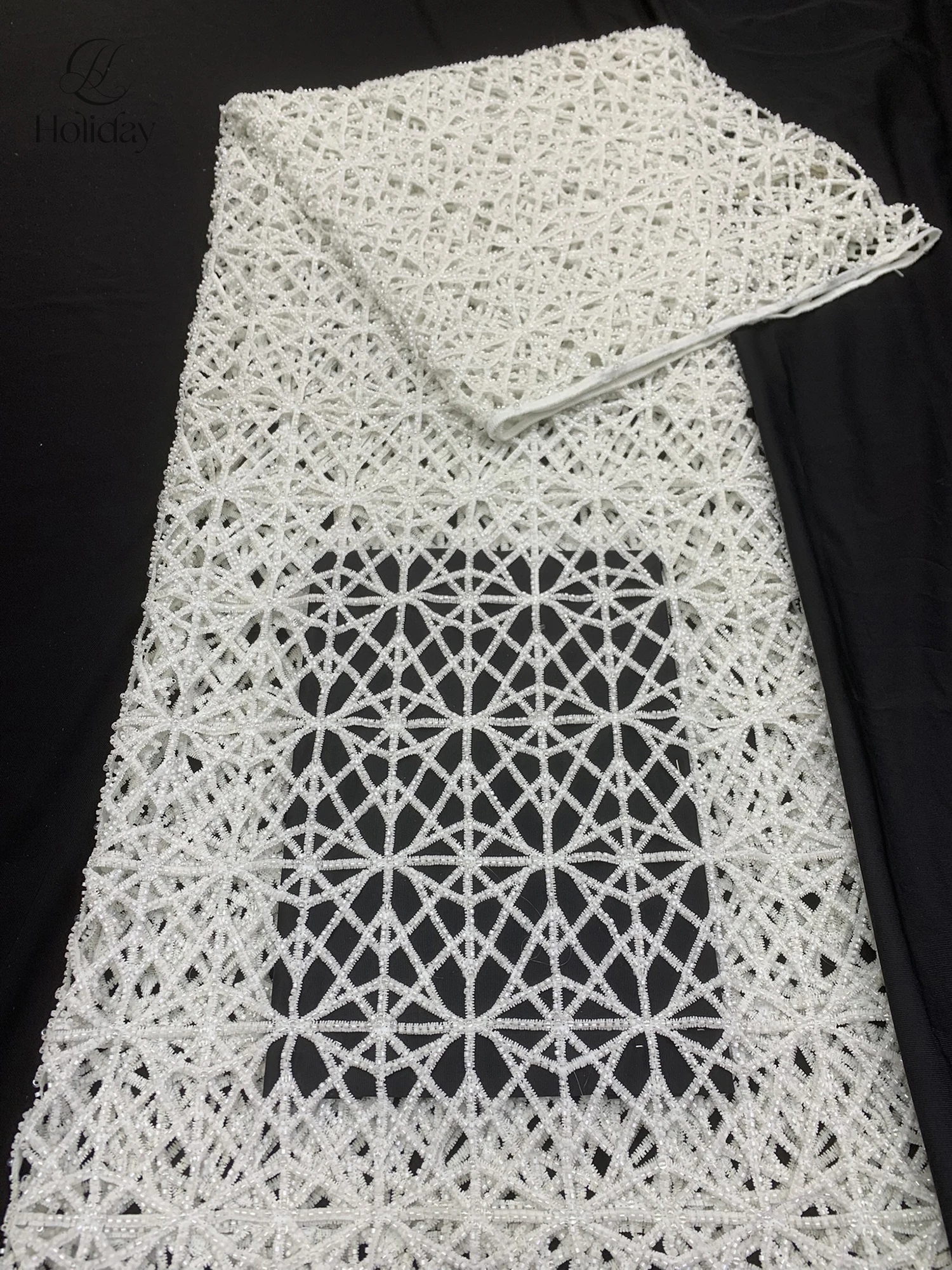 luxury-heavy-beaded-lace-fabric-geometric-star-hollow-pattern-high-end-embroidery-beaded-fabric-multi-color-sewing-material