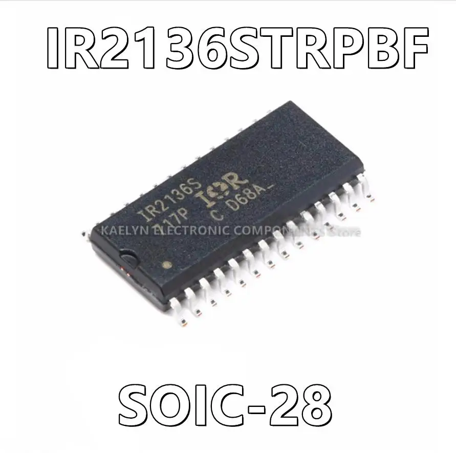 10Pcs/lot IR2136STRPBF IR2136S Half-Bridge Gate Driver IC Inverting 28-SOIC