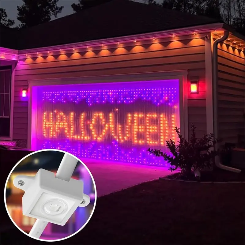 مجموعة دعامات تثبيت إضاءة LED AB33-80-Pack H705 مع براغي، ومشابك إضاءة خارجية مقاومة للماء #2