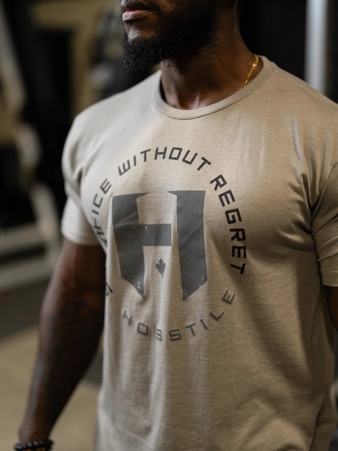 OG Sacrifice Classic Tee – Hosstile GYM Graphic Cotton Tee Printing High-end Luxury Unisex Style Both of Men and Women