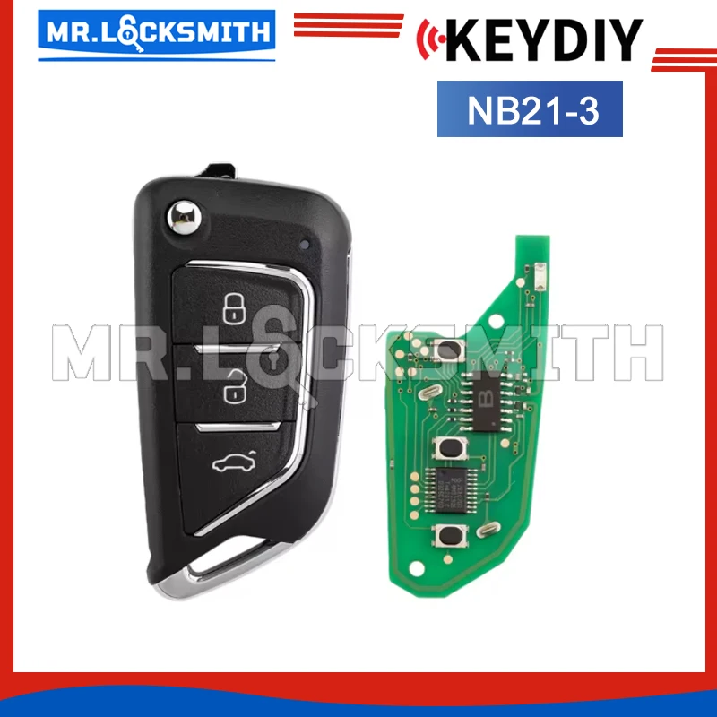 KEYDIY Universal Multi-functional Remote Key NB-Series NB21-3 for KD900 KD-X2 KD-MAX All Functions Chips in One Key for Cadillac